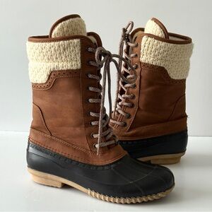 Magellan Outdoors Women's Sweater Collar Duck Boots Size 7